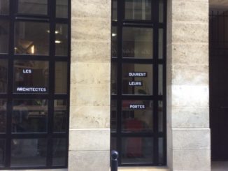 La façade de l'agence de Michel Mog